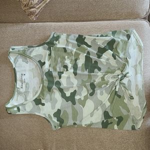 Juniors Rebellious One Camo tank top